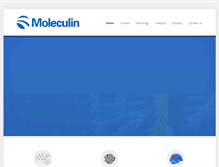 Tablet Screenshot of moleculin.com